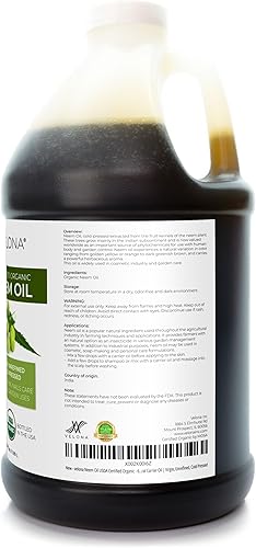 Vista 13 de velona Aceite de jojoba certificado orgánico por la USDA, 64 onzas líquidas, aceite portador 100% puro y natural, dorado, sin refinar, prensado