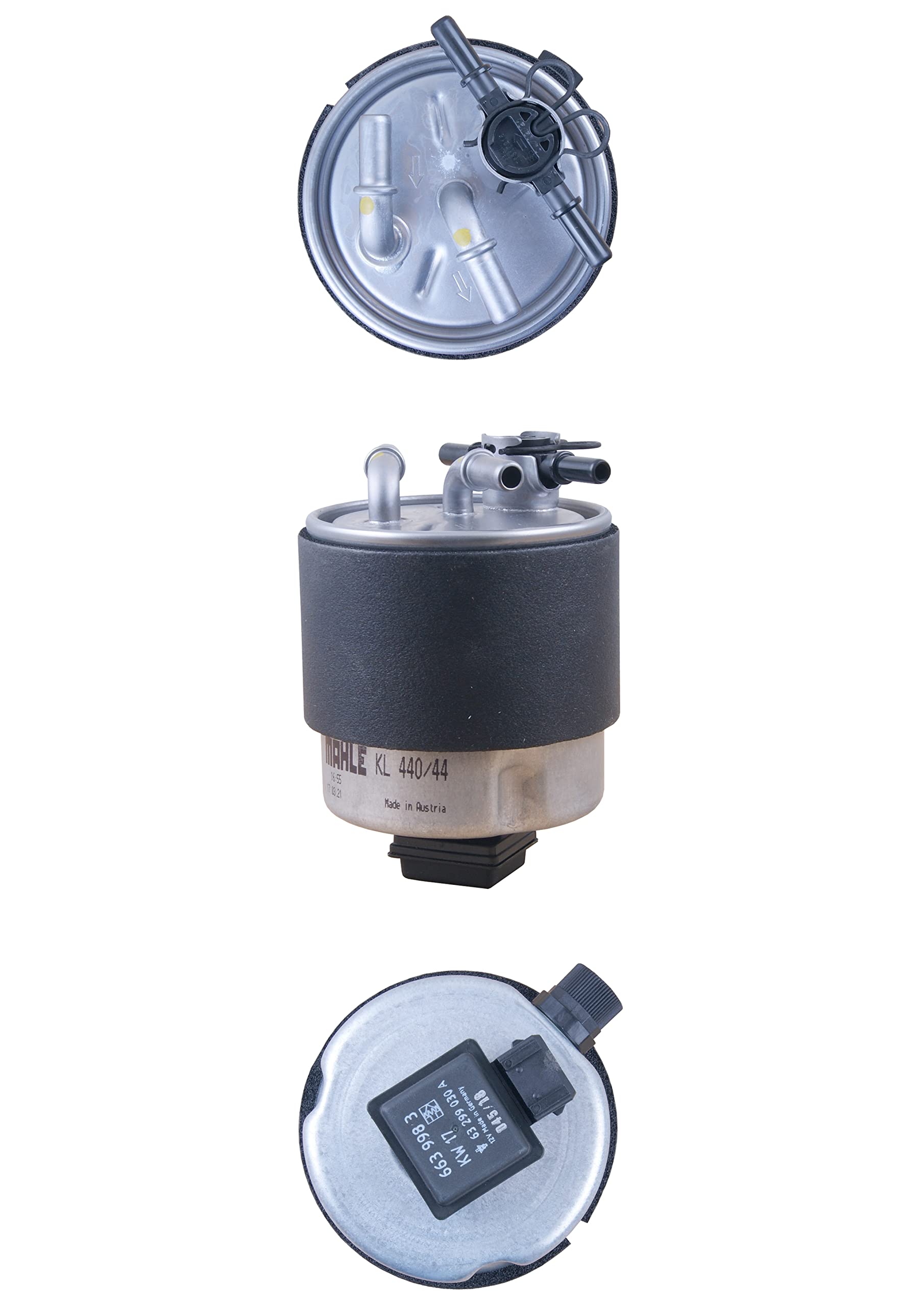 MAHLE KL440/43 Fuel Filter 93.2mm ⌀ Fits Nissan Patrol GR Cabstar NT400 Cabstar