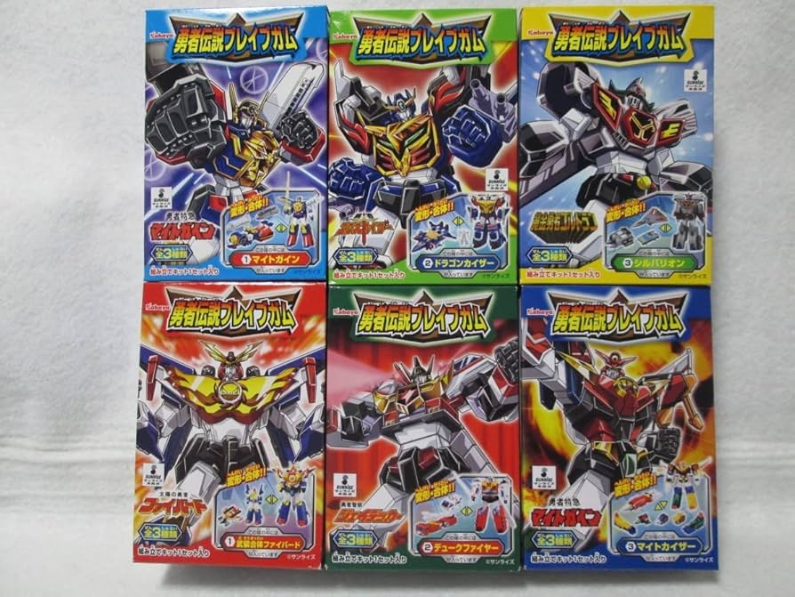 Amazon | カバヤ 勇者伝説ブレイブガム 2・3弾 全6種