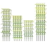 FUOYLOO Model Miniature Trees Set 80Pcs Simulation Plastic Trees Green Scenery for Home and Outdoor Patio Decoration Mini Landscape Diorama