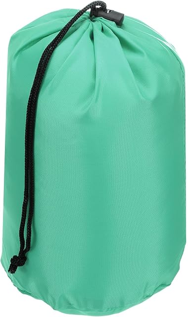 PATIKIL Stuff Sack, Rangement extérieur étanche Sac à dos Portable Drawstring Flap Bags Sac de couchage léger pour le camping Randonnée Voyage