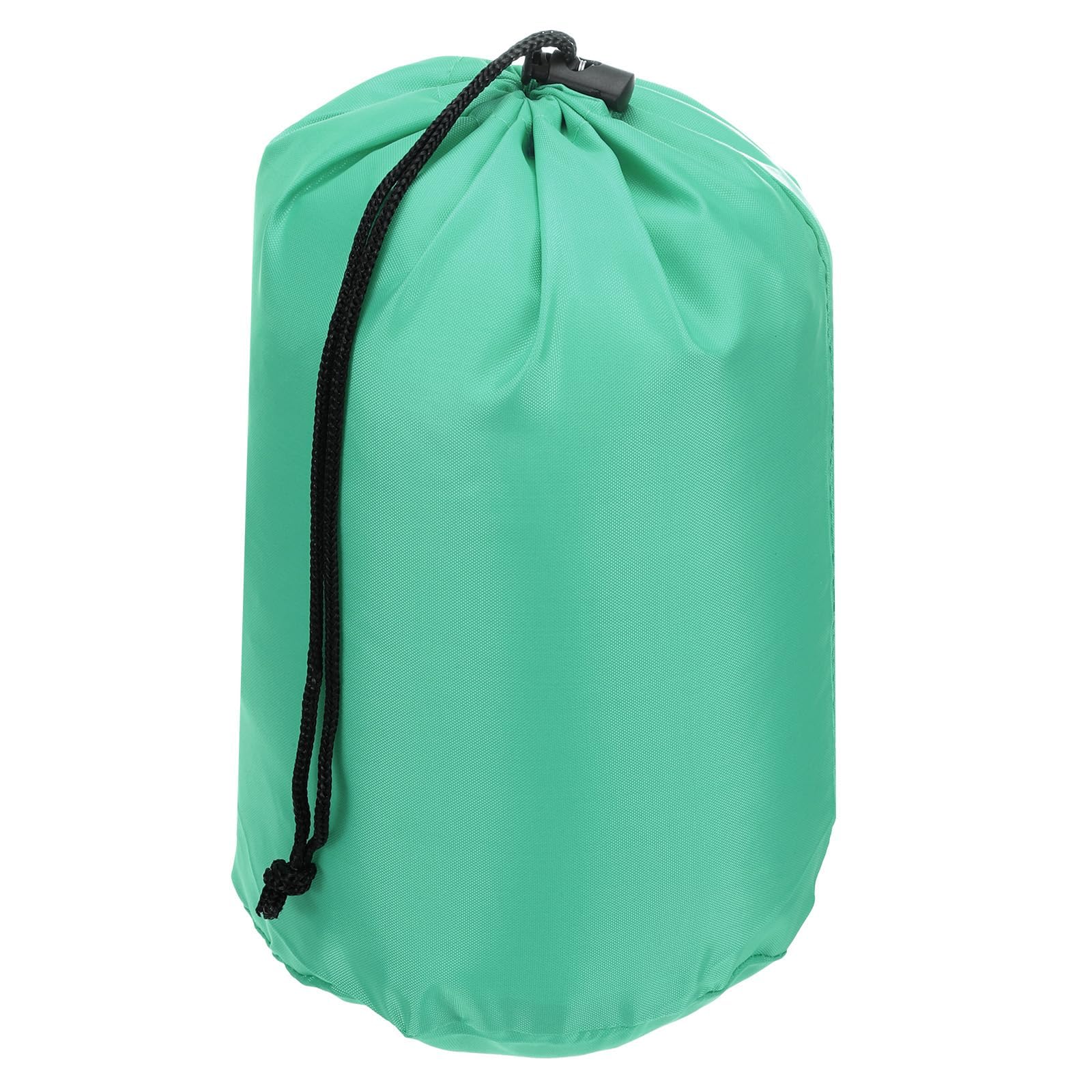 PATIKIL Stuff Sack, 7 x 13 Inch Waterproof Outdoor Storage Sack Portable Drawstring Dust Flap Bag Lightweight Sleeping Bag for Camping Hiking Travel, Light Green