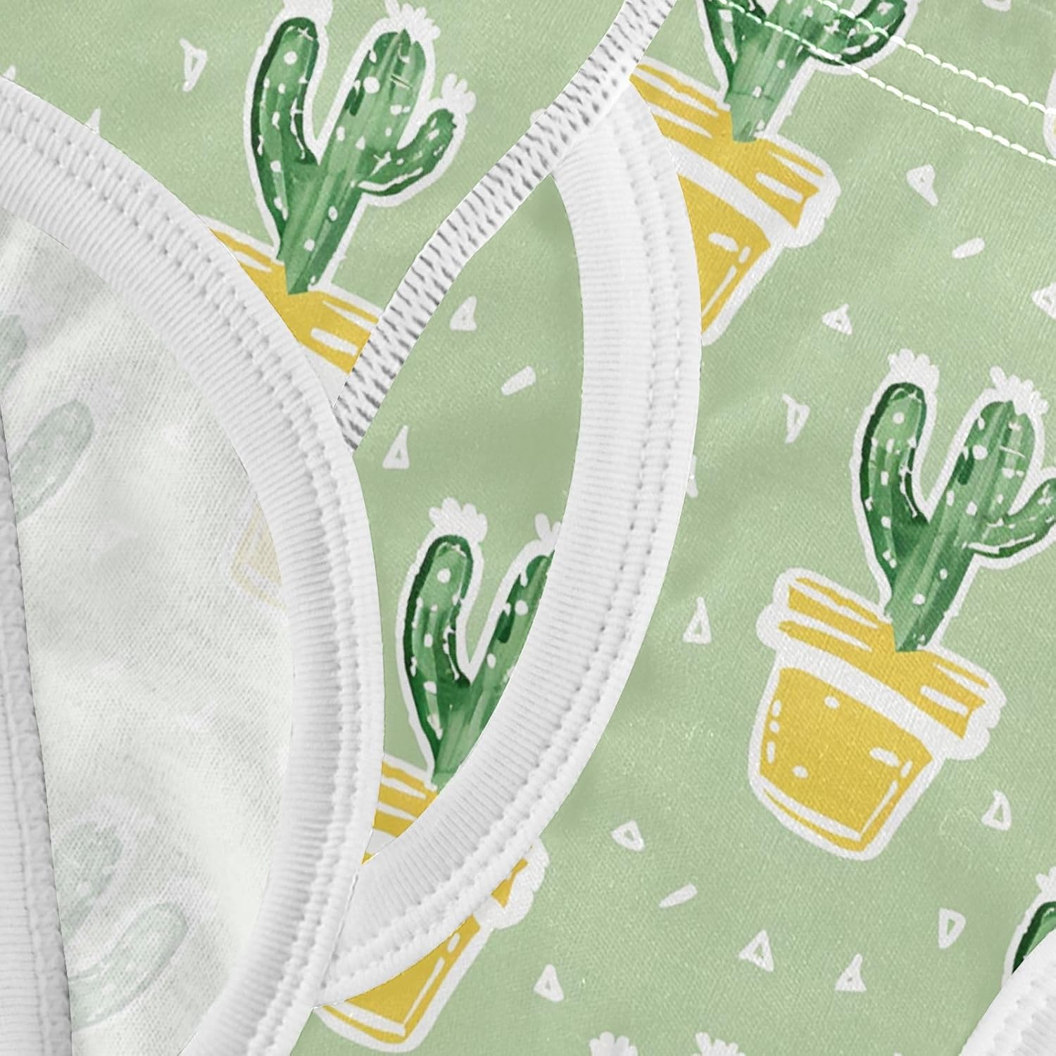 visesunny Cactus Graffiti Potty Training Underwear Boys Toddler Cotton Soft Brief Size 2T-8Y for Kids 2-8Y