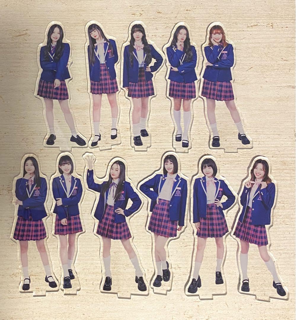 ME:I ミーアイ メンバー全員 アクリルスタンド 制服ver 11人セット ME:I ミーアイ メンバー全員 アクリルスタンド 制服ver 11人セット