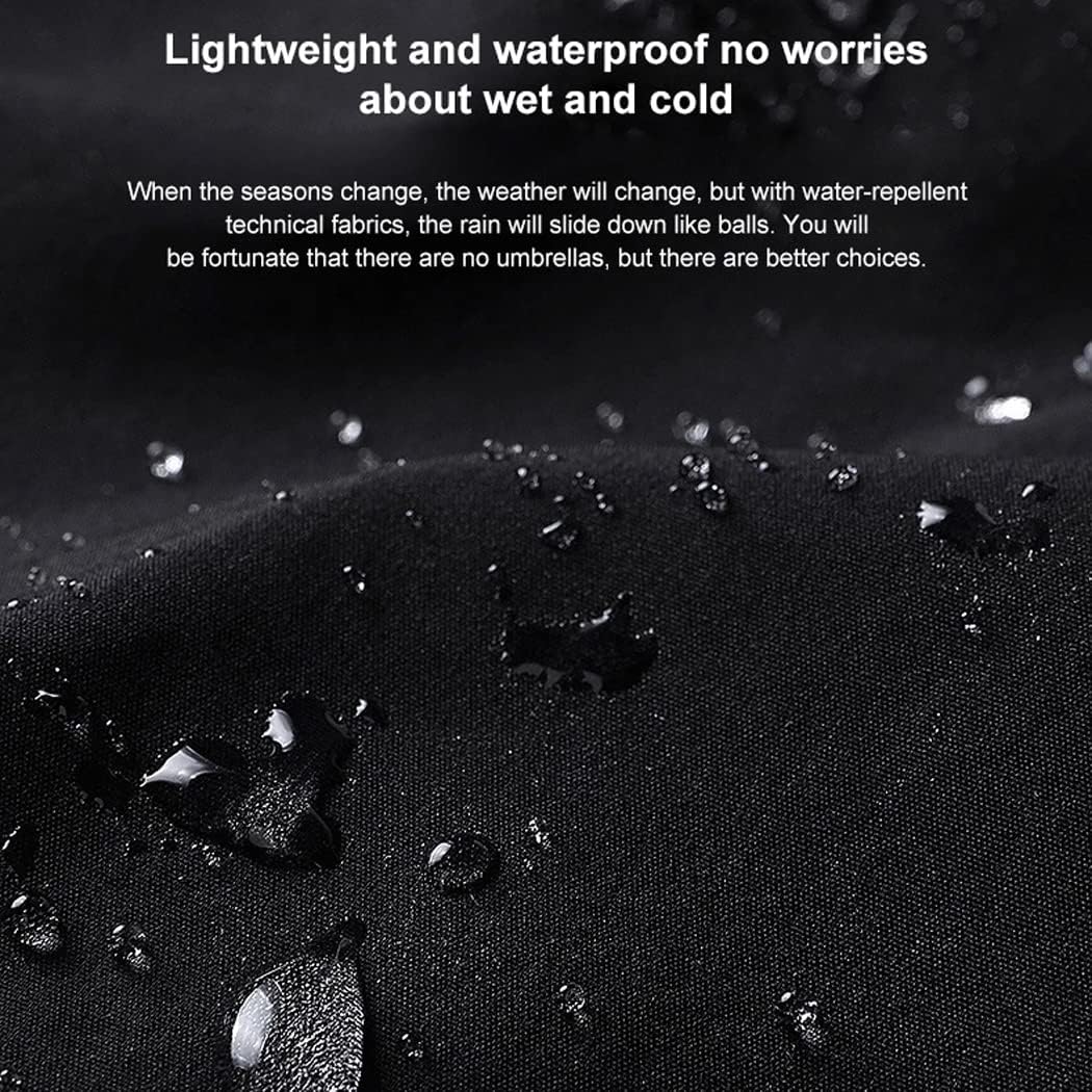 LANGWEI Men's Heating Jacket Winter 8 Zone USB Electric Heated Clothes Charging Waterproof Outdoor Skiing Coat