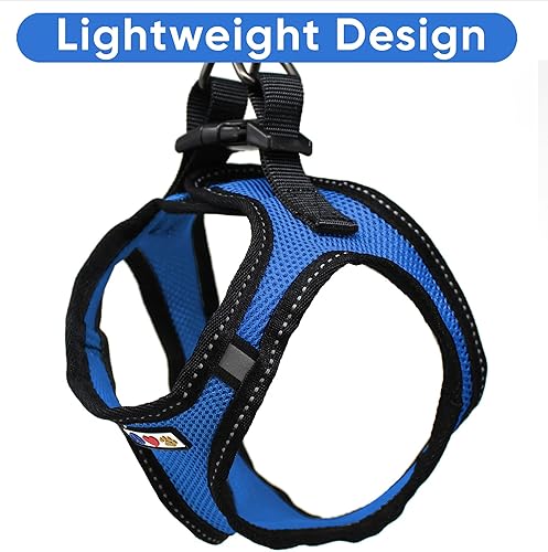 Miniatura 5 de Pawtitas Arnés reflectante de malla para perro, para entrenar a tu cachorro o perro, no más tirones, ni apretar o asfixiar