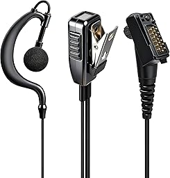 HYS TPH900 Micro-Casque Tubulaire Compatible avec Airbus TPH-900 TETRAPOL (H1-TPH900)