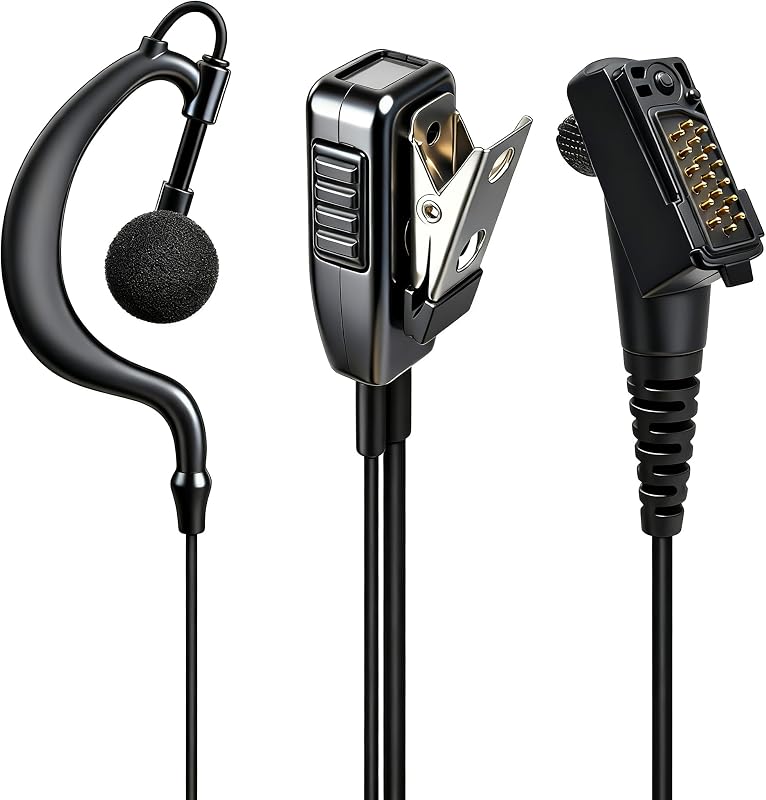 HYS TPH900 Micro-Casque Tubulaire Compatible avec Airbus TPH-900 TETRAPOL (H1-TPH900)