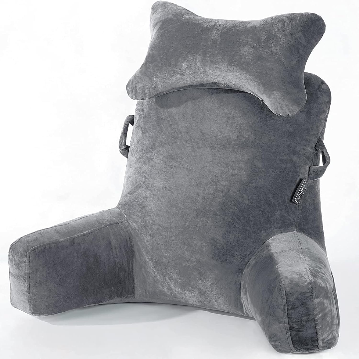 Masyrt - Coussin De Soutien Lombaire Ergonomique Pour Lit - 40 X 18 Cm - Pour Bas Du Dos, Sommeil Confortable - Bleu - 12