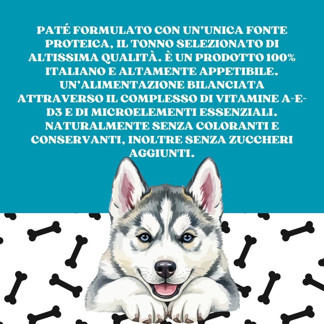 Monge Monoprotein húmedo perro sabor solo atún fórmula grainfree | 12 latas de 150 gramos cada una.
