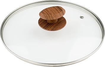Barazzoni Granite Plus Eco Wood Lid cm 24 Black/Brown