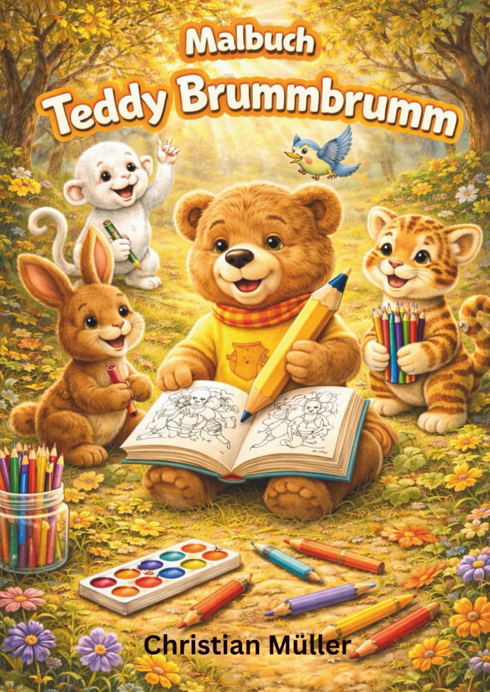 Teddy Brummbrumm: Das Jahreszeitenmalbuch ("Teddy Brummbrumm darf nicht schlafen)