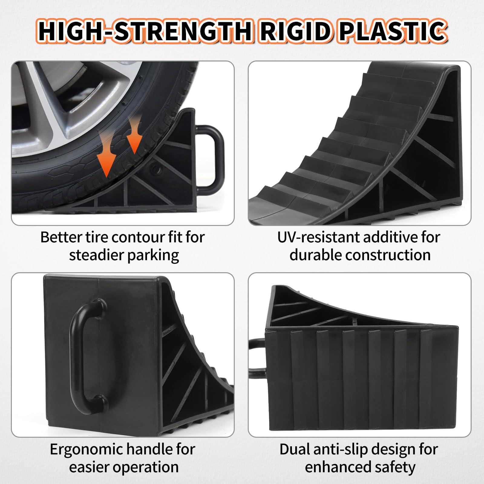 OULEME Wheel Chocks - Secure Your RV & Travel Trailer -3
