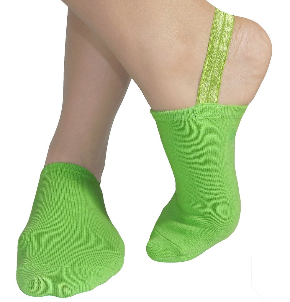 Halfsox-Women's Casual Cotton Sling-back No Show Half Socks