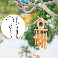 Vista 5 de Jetec 20 ganchos giratorios giratorios de viento de 360 grados, doble hilado, suministros de campanilla, ganchos giratorios para colgar con caja