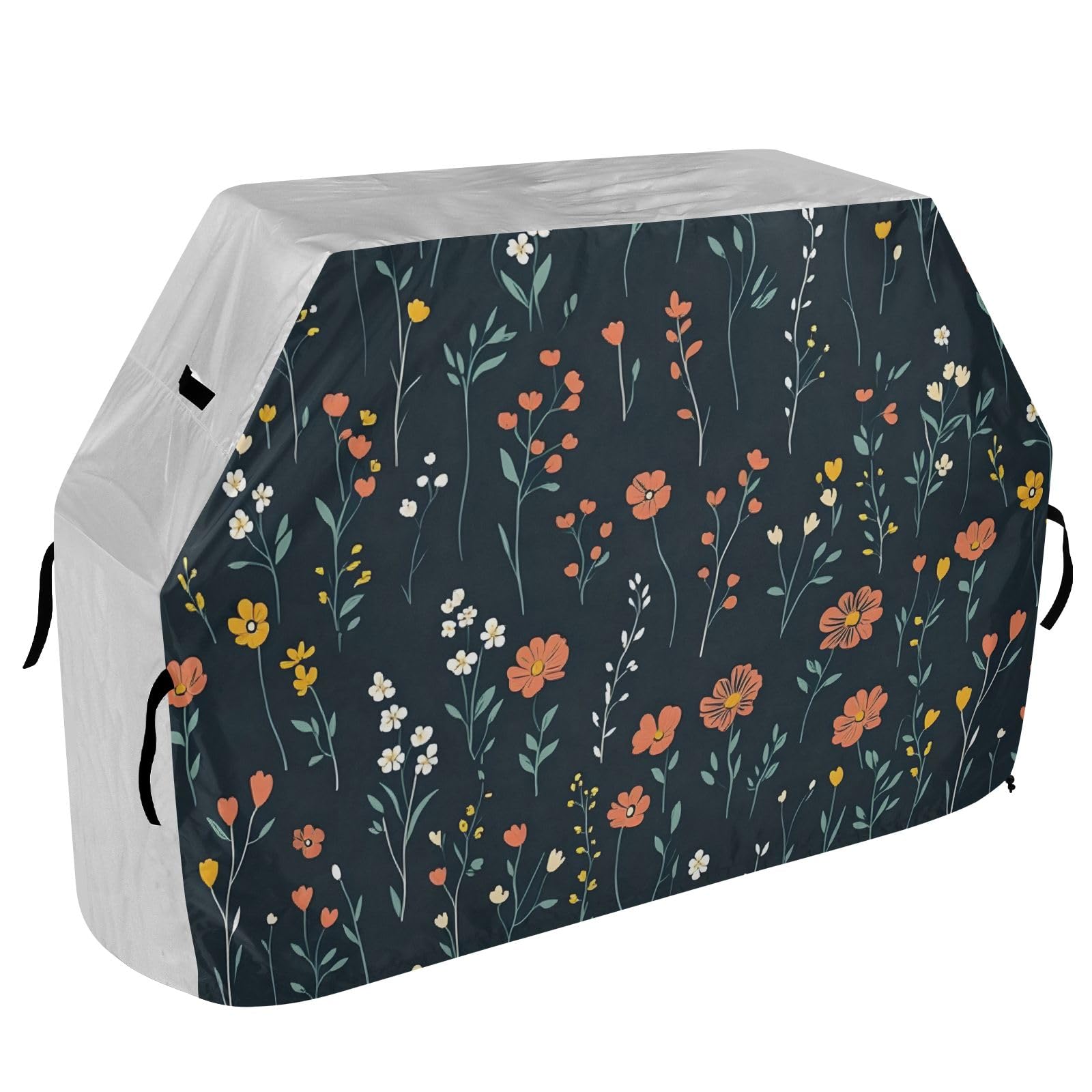 Florals - Copertura per barbecue, impermeabile, resistente, per esterni