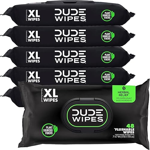 Miniatura 9 de DUDE Wipes Morning Grind - Toallitas húmedas extragrandes con aroma a café para adultos, paquete de 3 (144 unidades), infundidas con aceite de café