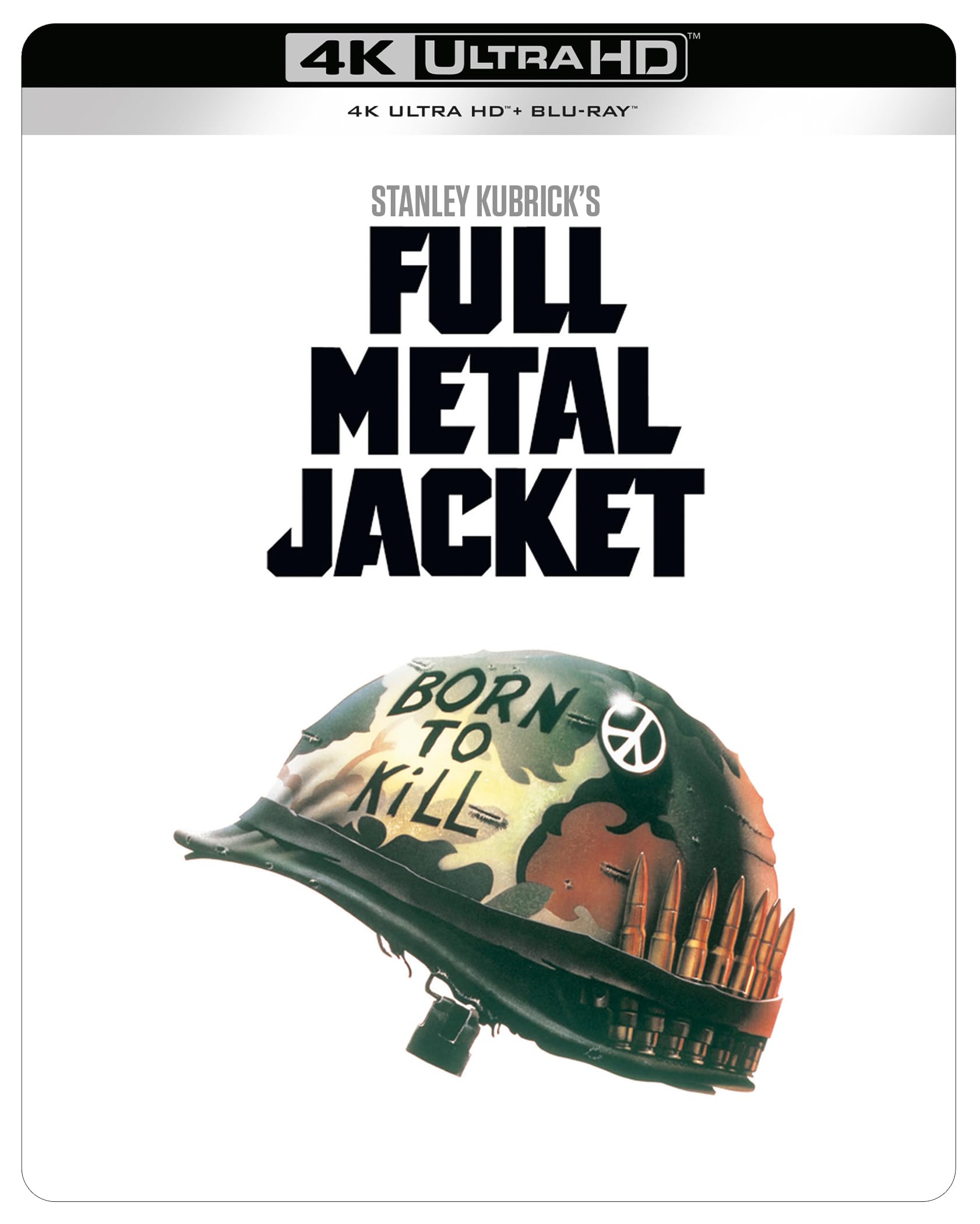 Full Metal Jacket Steelbook [4K Ultra HD] [1987] [Region Free]