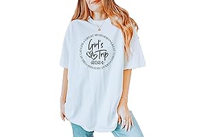 2024 Girls Trip Shirts for Women, Squad Goals Shirt