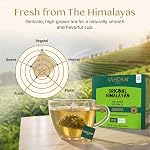 VAHDAM, Thé vert d'origine himalayenne (100 Nombre élevé, non élevé GMO, Sans gluten, peu de caféine & Sacs à thé à base de plantes
