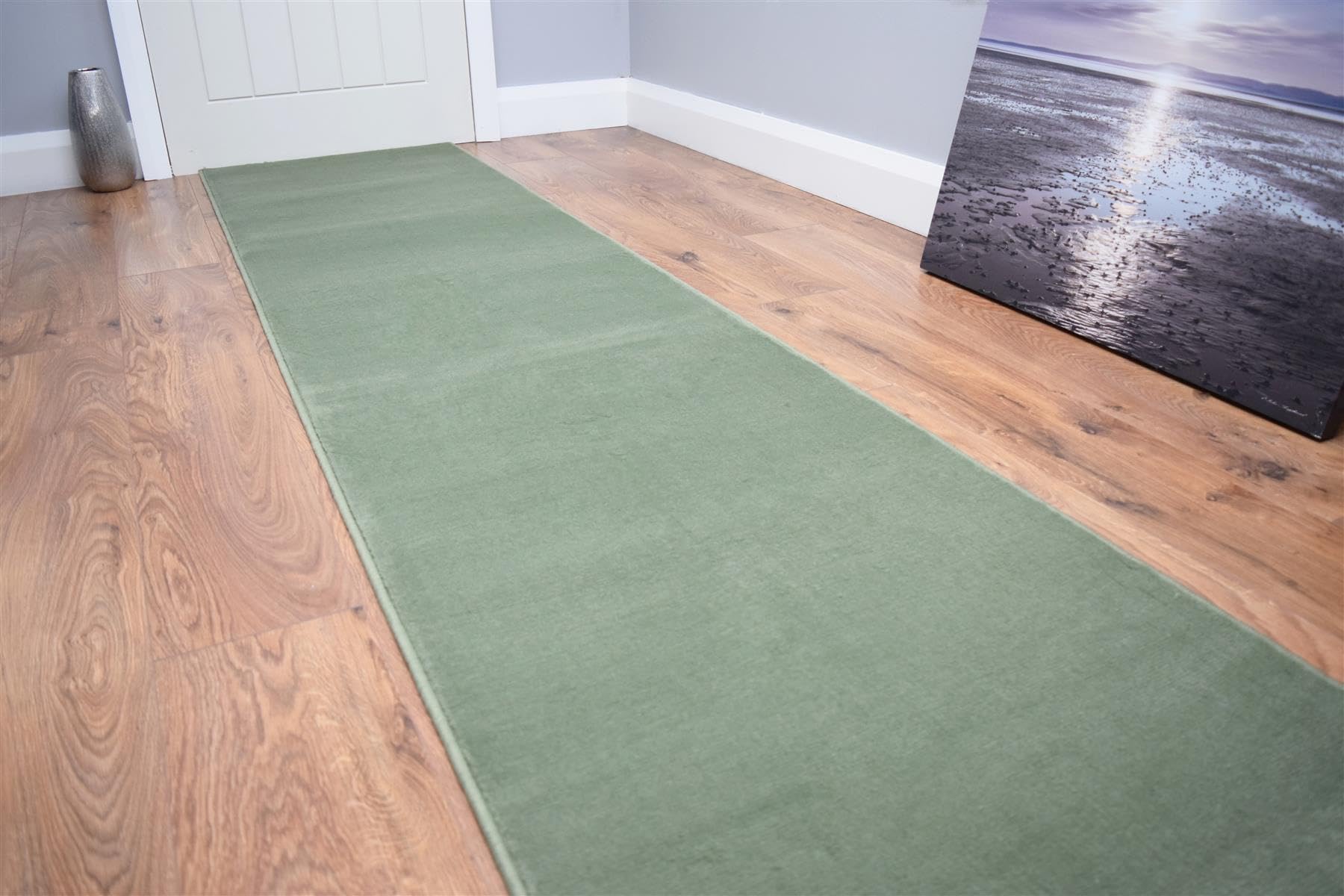 SrS Rugs® Luna Collection, Modern Long Carpet Runner Rug for Entrance