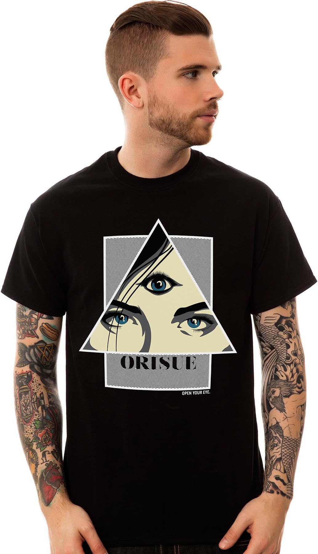 ORISUE Men's Open Eye Tee