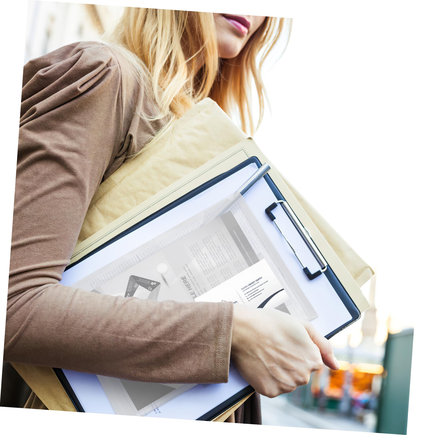 Buste Documenti A5 con Bottone, Set da 20 Pezzi in Pp | Trasparenti, Formato per Fogli e Voucher, Chiusura a Scatto, Leggere e Facili da Aprire