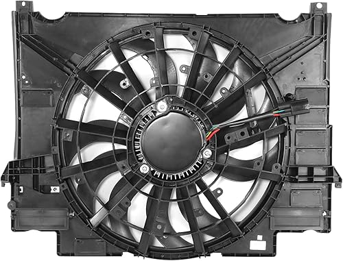 Miniatura 6 de Auto Dynasty JA3115112 Conjunto de ventilador de refrigeración de radiador estilo fábrica compatible con Jaguar F-Pace 3.0L 850W 2017-2019, 12V,