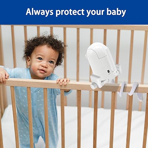 Miniatura 5 de Soporte universal para cámara de bebé y estante seguro para monitor de bebé compatible con Infant Optics DXR 8DXR-8 Pro y la mayoría de las marcas,