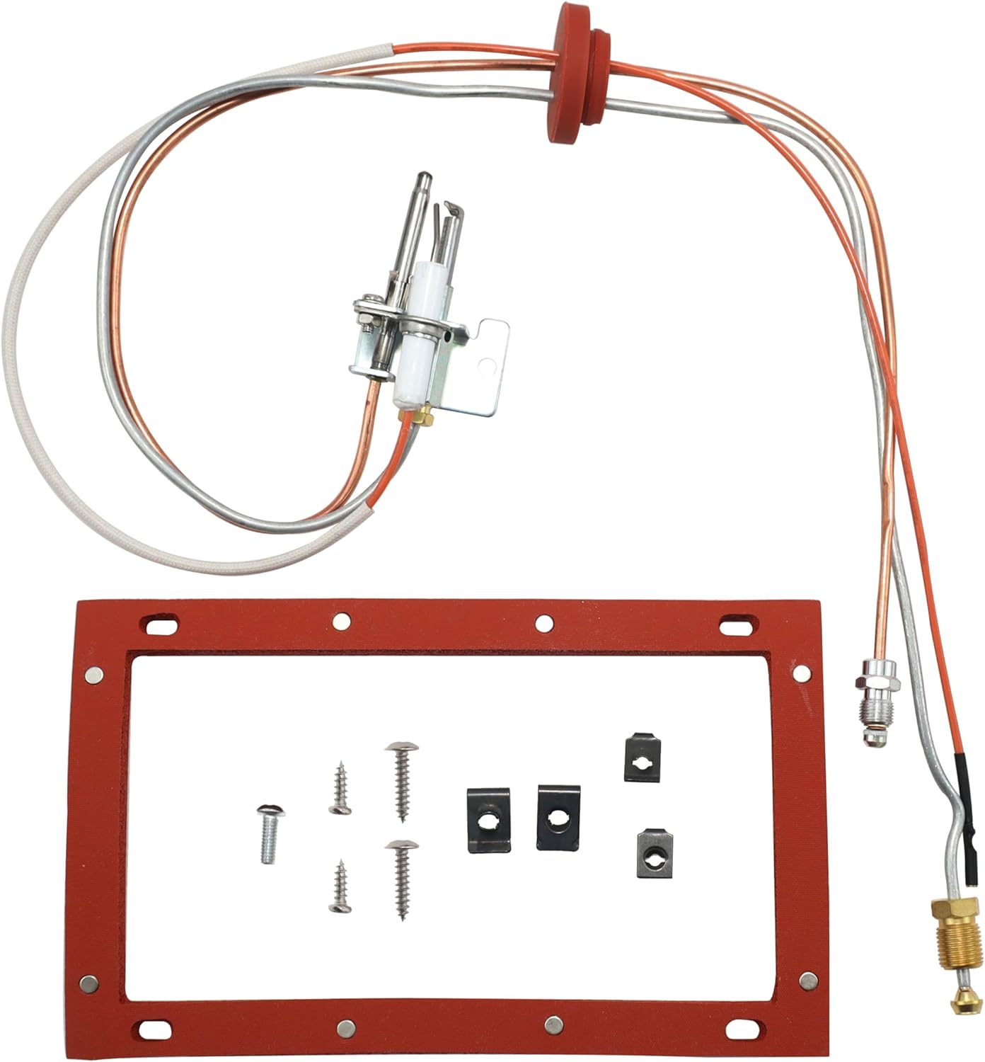 SP20075 SP20305A Pilot and Igniter Assembly Replacement Kit, Natural Gas Water Heater Assembly Fit for Heater, Water Heater Parts Replace GG50T06AVH00 AS39845 22V40PF1 Includes All Replacement Kit