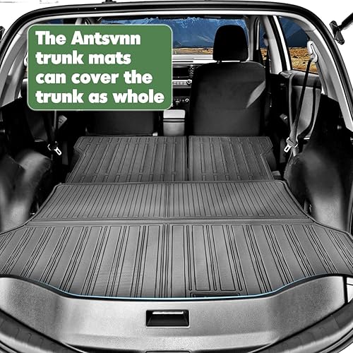 Miniatura 4 de Alfombrillas de carga para Toyota RAV4 2013-2018, alfombrilla de respaldo, para todo tipo de clima, 3D, personalizable, para maletero de automóvil,