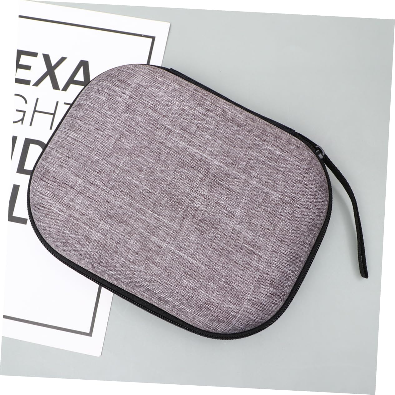 OSALADI 3piezas Funda De Almacenamiento para Auriculares Estuche Portátil y Protegido Compatible Material PU Diseño Cremallera Accesorios De Viaje