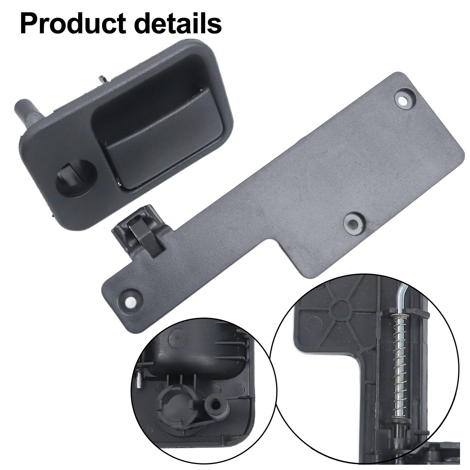 Serratura vano portaoggetti e maniglia per VW Golf Mk3 Vento 1991-1999, parte n. 1H6857147, ricambio in plastica