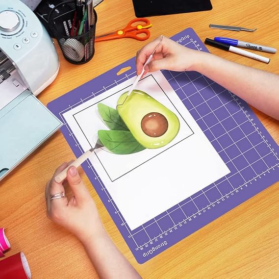 5Pack Cutting Mats for 3/Maker/Explore 3/Air 2/Air/One(12X12 Inch) Quilting Cricket Mats Accessories