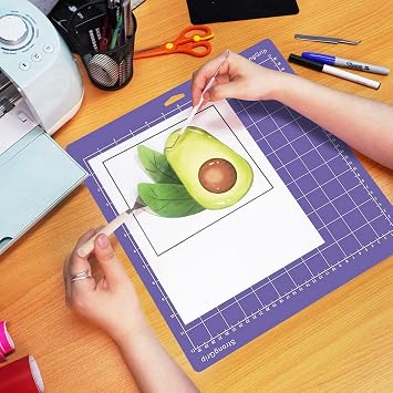 5Pack Cutting Mats for 3/Maker/Explore 3/Air 2/Air/One(12X12 Inch) Quilting Cricket Mats Accessories