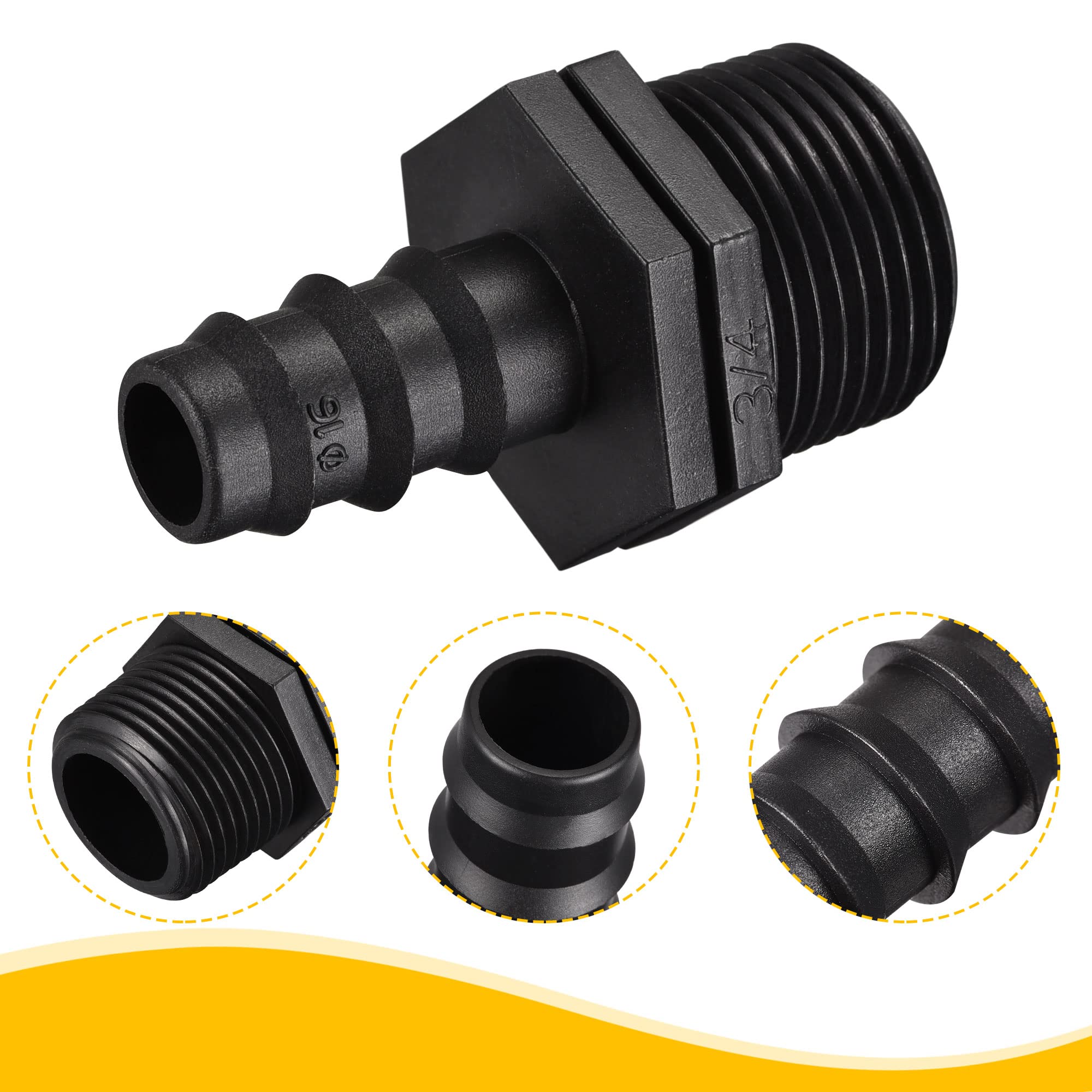 灌漑継手キット 15.5 mmとげある 13 mm点滴灌漑用 灌漑継手キット 15.5 mmとげある 13 mm点滴灌漑用 - メルカリ