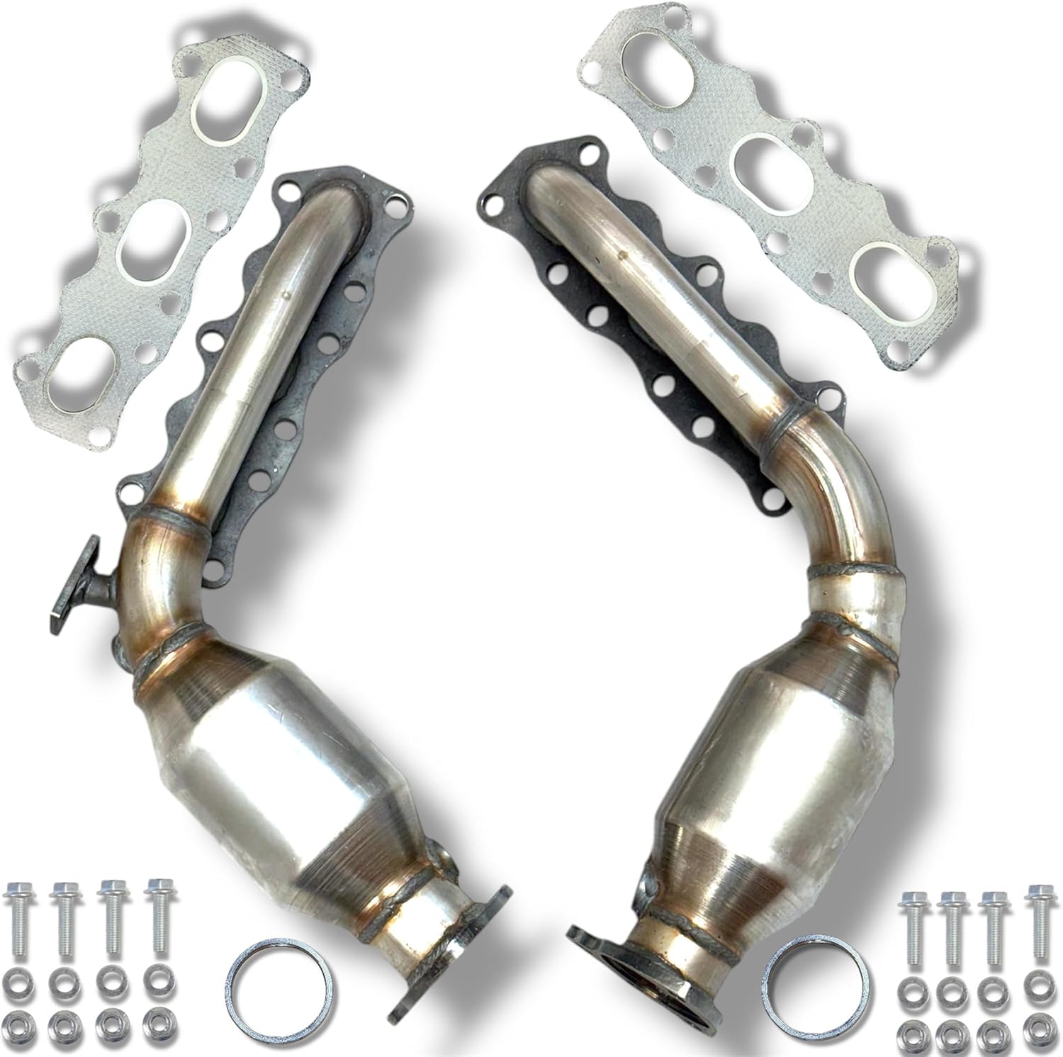 Generic K&E EXHAUST 5859/5860PC-C Direct Fit Replacement P & D/Side Catalytic Converter Fits: 2006-2008 Suzuki GRAND VITARA 2.7L | 2004-2006 Suzuki XL-7 2.7L