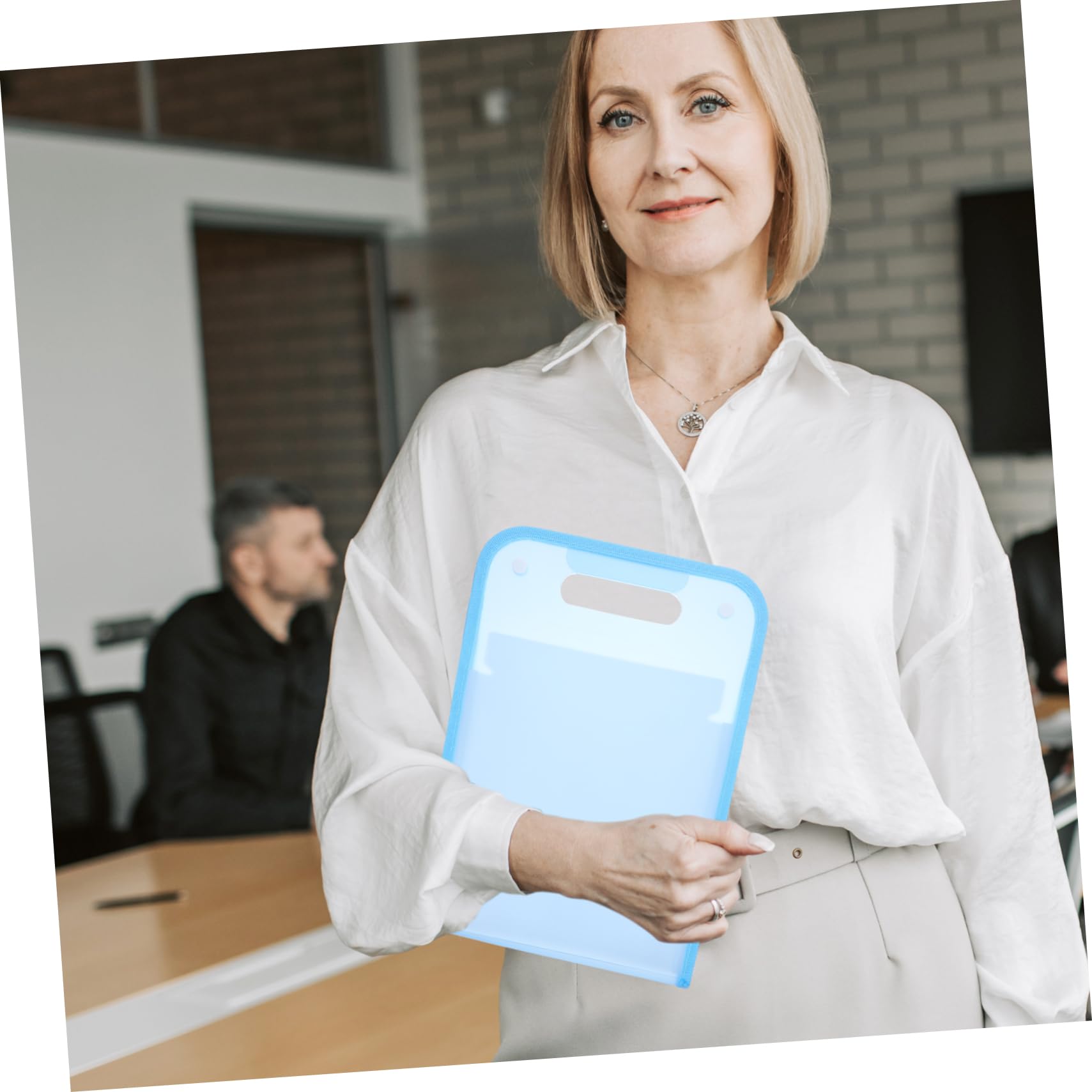 ERINGOGO Document Organizer Office Supplies Expandable File Folder Large Capacity Simple Stylish Appearance