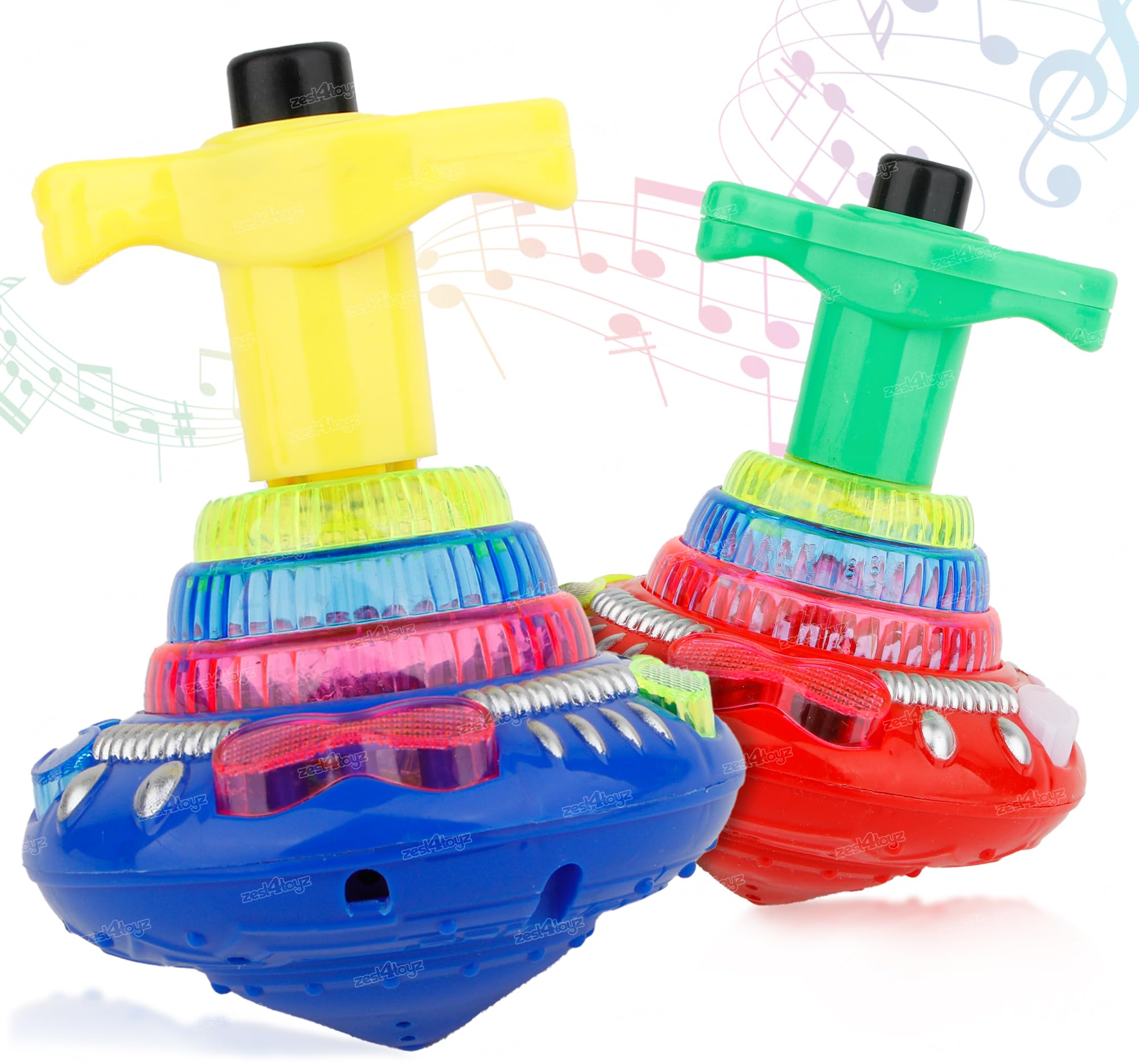 Zest 4 Toyz Spinning Top for Kids Magic Light Toy with Flashing LED Light Up and Dynamic Music Non-Toxic Toys for Boys & Girls Multicolor (Pack of 1) (B0DHKK22WK) Amazon Price History, Amazon Price Tracker