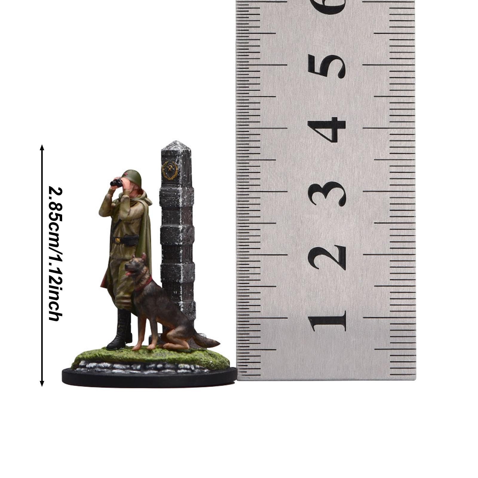 Männliche Figuren Im Maßstab 1:64 Zur Dekoration von Architektur Und Plastikdioramen.