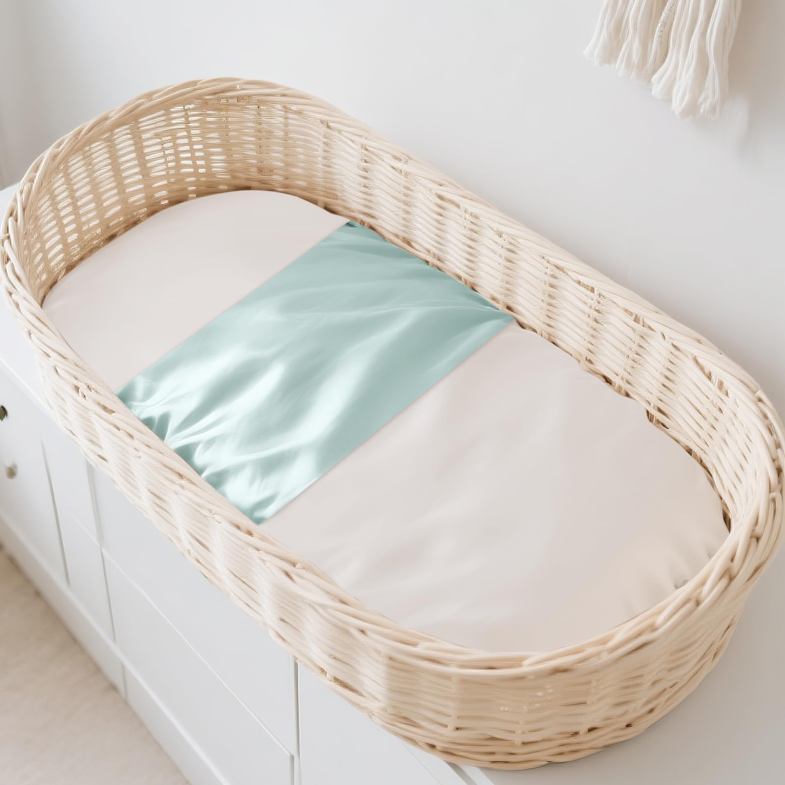 Drap-housse bébé THXSILK en soie douce pour protéger ses premiers cheveux