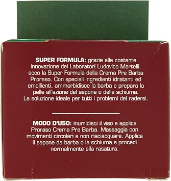 Proraso Red Line Pre-shaving Cream Tıraş Öncesi Krem 100ml 8004395009022