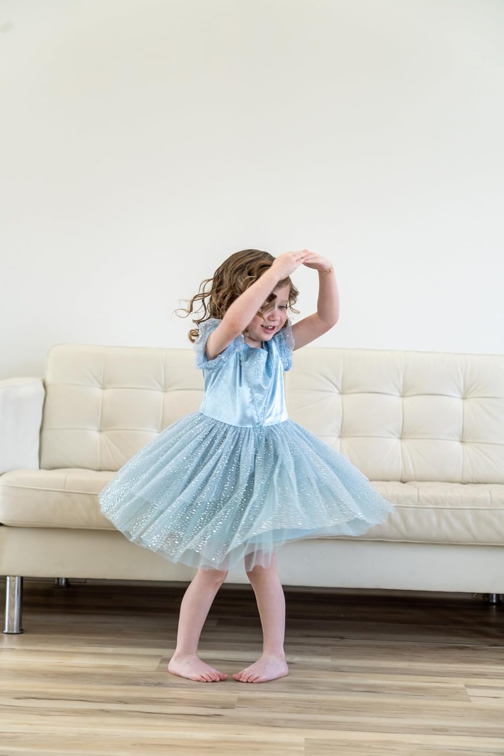 Little Adventures Vintage Cinderella Party Princess Dress Up Costume - Machine Washable Child Pretend Play Dress - Image 2