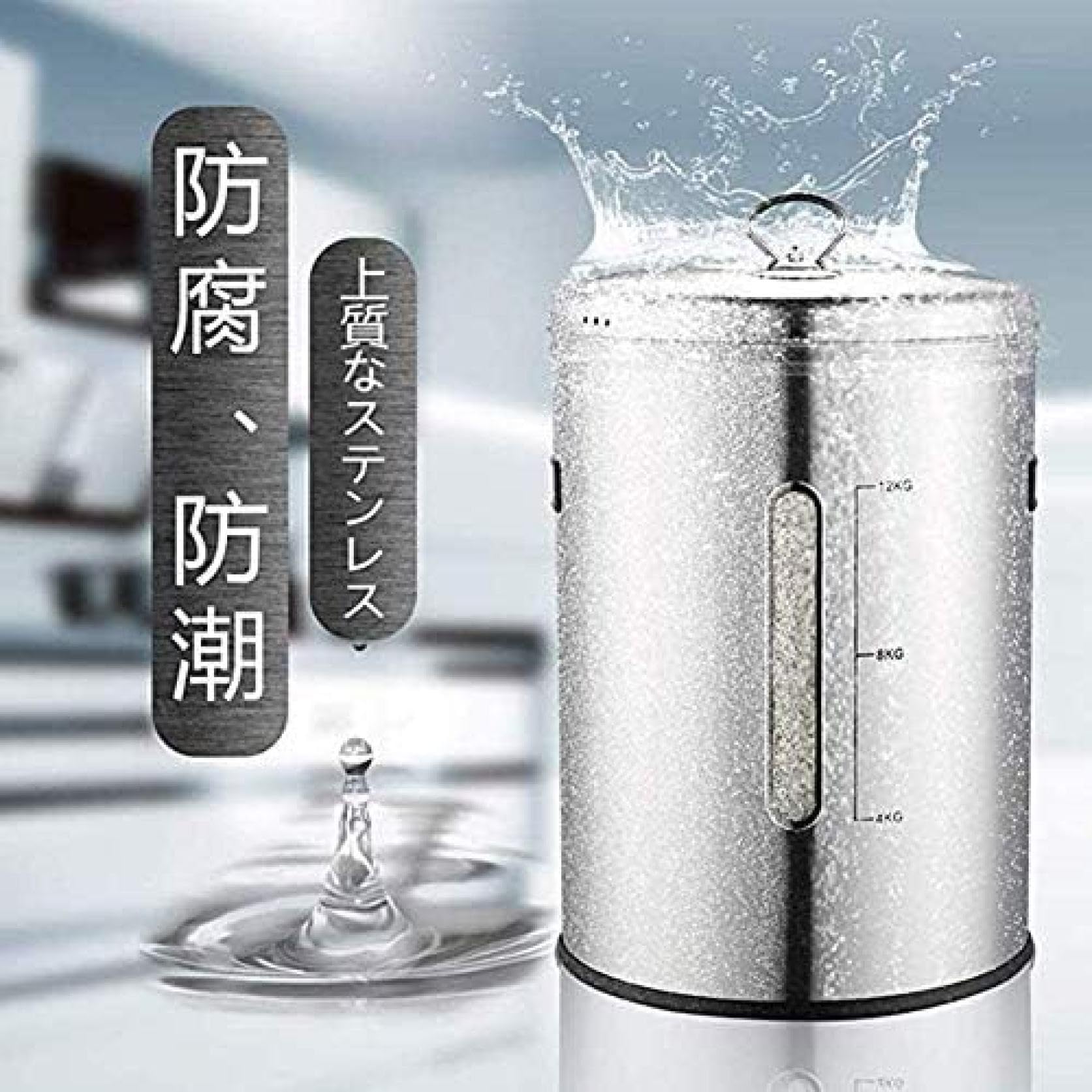 Rice Stocker Stainless Steel Rice Container with Large Capacity Insect Repellent Moisture Proof Sealed Bag Rice Storage Container Rice Case Rice Container Clean Convenient Lightweight Kitchen (26.5 l