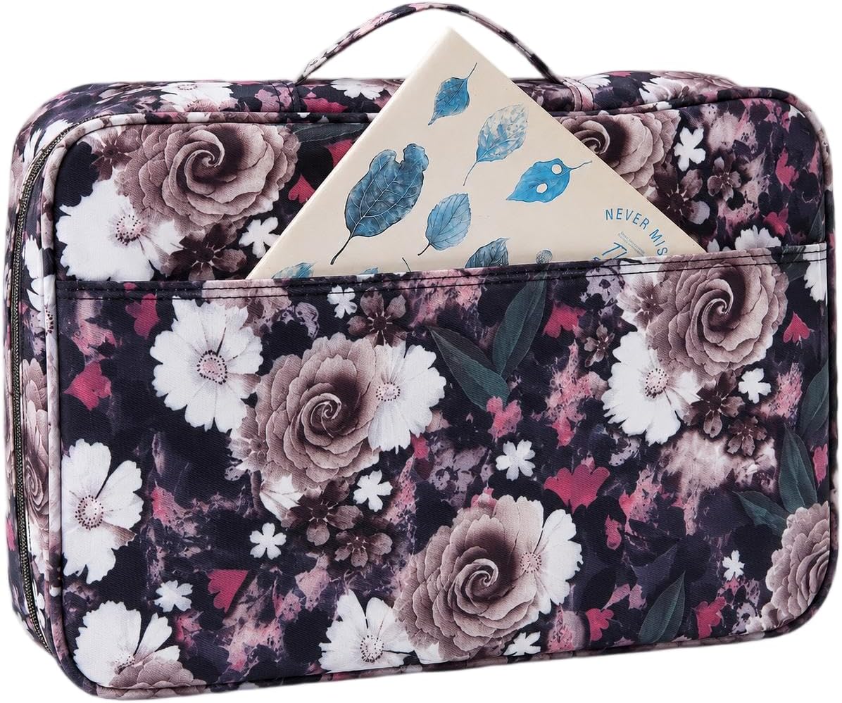480 Slots Colored Pencil Case Organizer with Shoulder Strap image 5