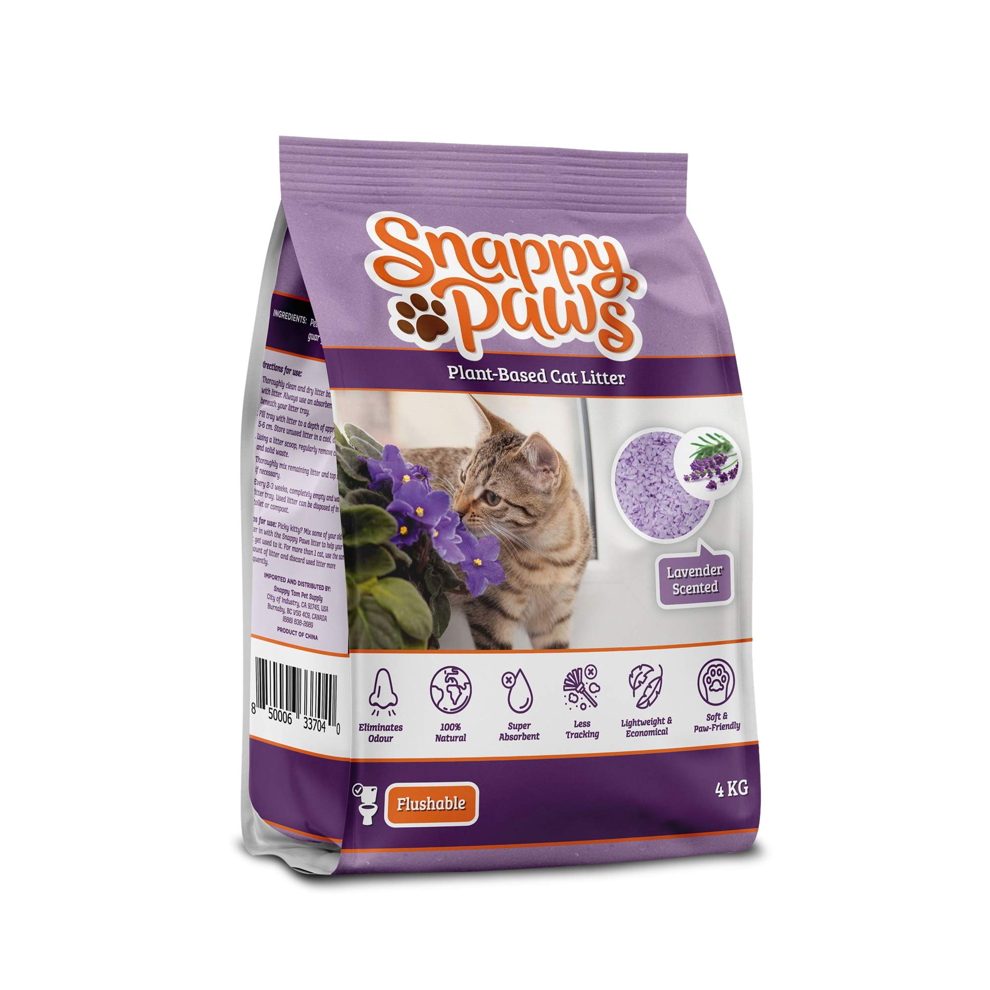Snappy Tom- Plant Based Cat Litter