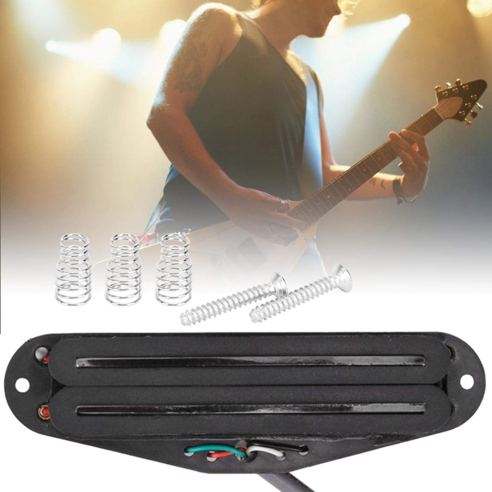 Guitar Humbucker Pickup, Compact And Practical Not Easy To Damage Guitar Pickup, for Bands Guitar Practice and Performance Instrument Lovers