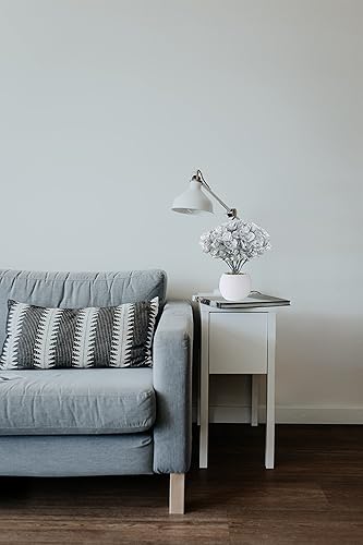 Miniatura 8 de Season's Need - Flores artificiales brillantes plateadas, decoración de 84 cabezas, aspecto real con tallo para ramos de boda, centros de mesa,