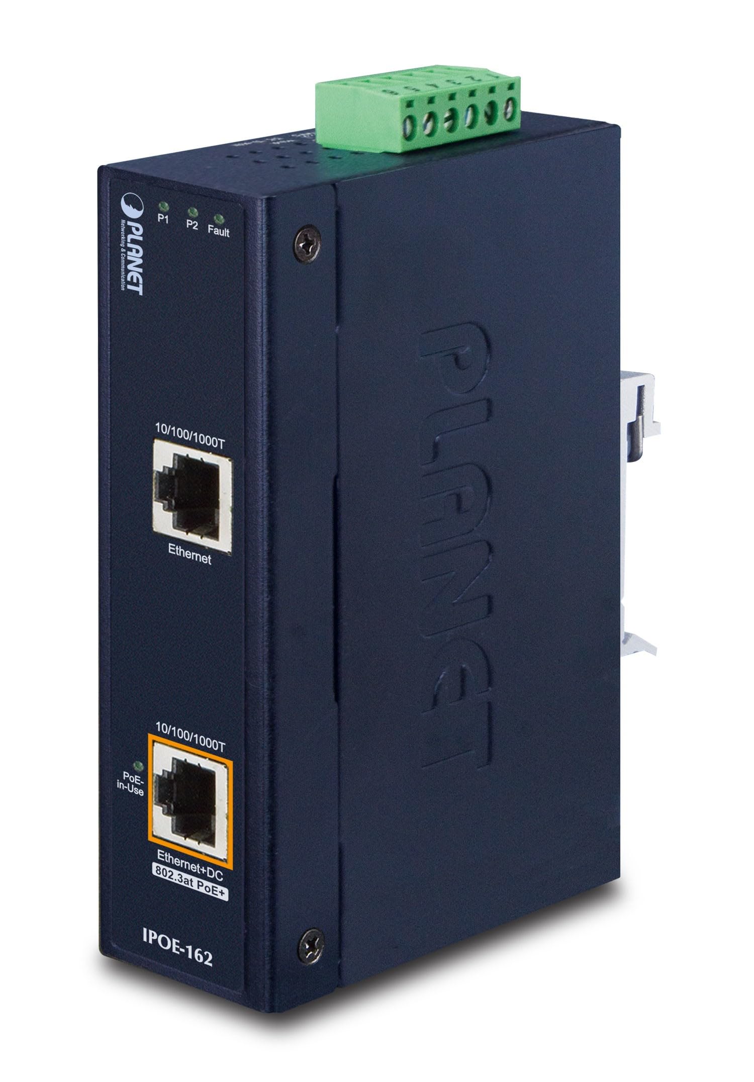 PLANET IP30 Industrie 802.3at PoE-Injektor