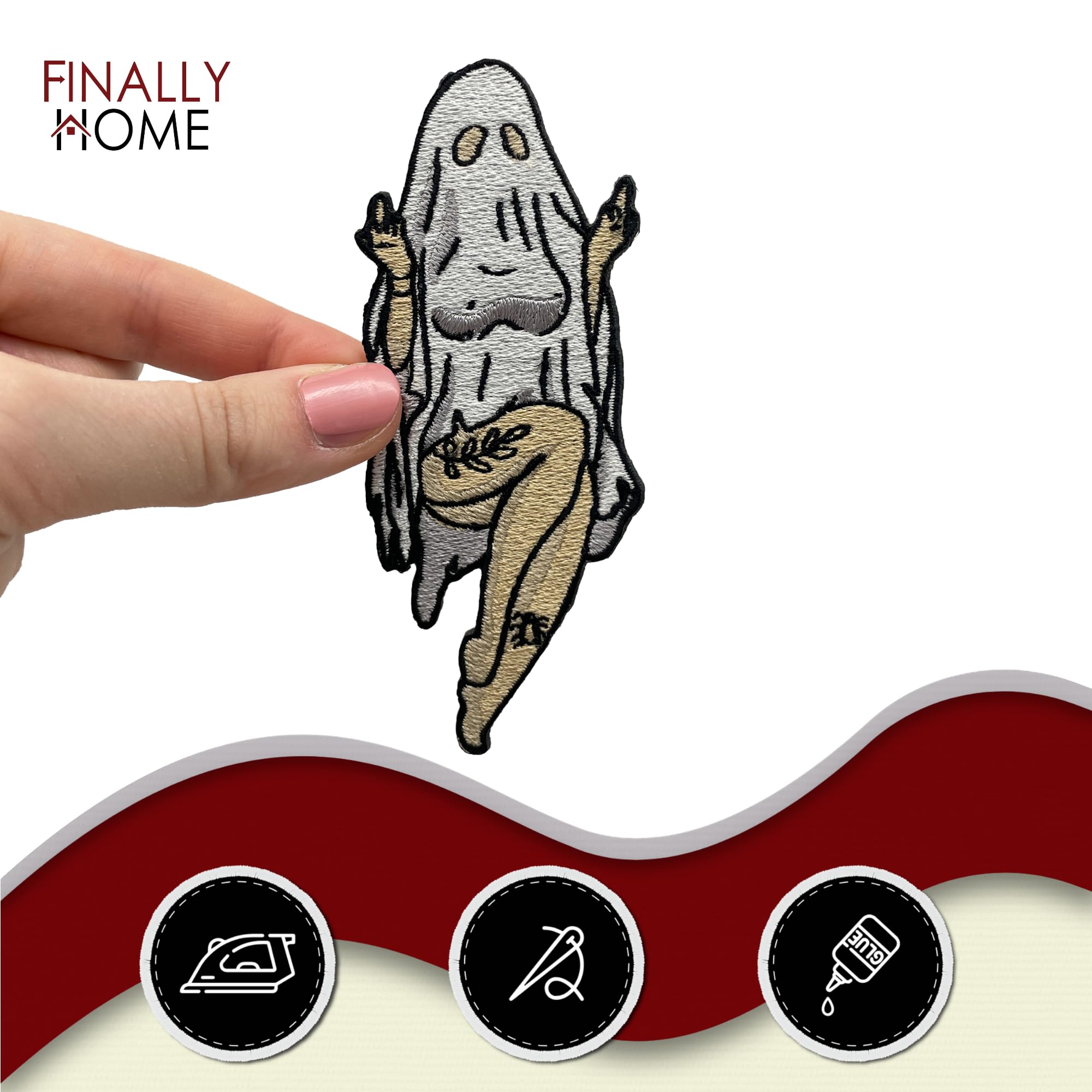 Toppa Termoadesiva | Applicazione Con Ferro Da Stiro | Per Giacca, Jeans, Borse | Lavabile A 30°C - Foto 3